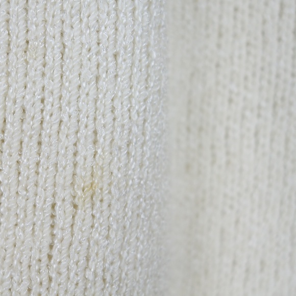 Vintage Adolfo At Saks Fifth Avenue Ivory Wool Blend Blazer Jacket, Size Medium - Picture 14 of 15